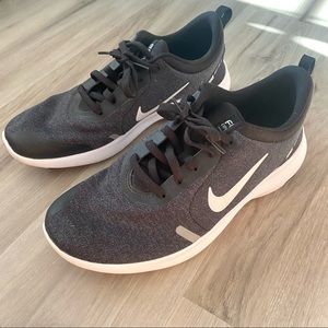 Nike Flex Experience 8 Wide Fit Black Sneakers